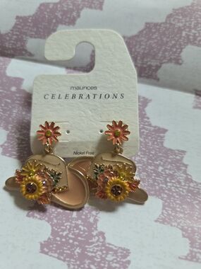 Maurices Cowboy Hat Earrings